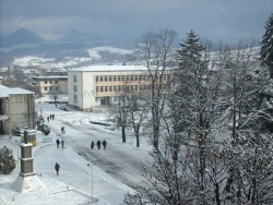 Сняг покри цялата община